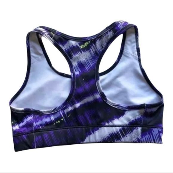 Nike Dri-Fit Sports Bra Purple‎ XS - Picture 2 of 4